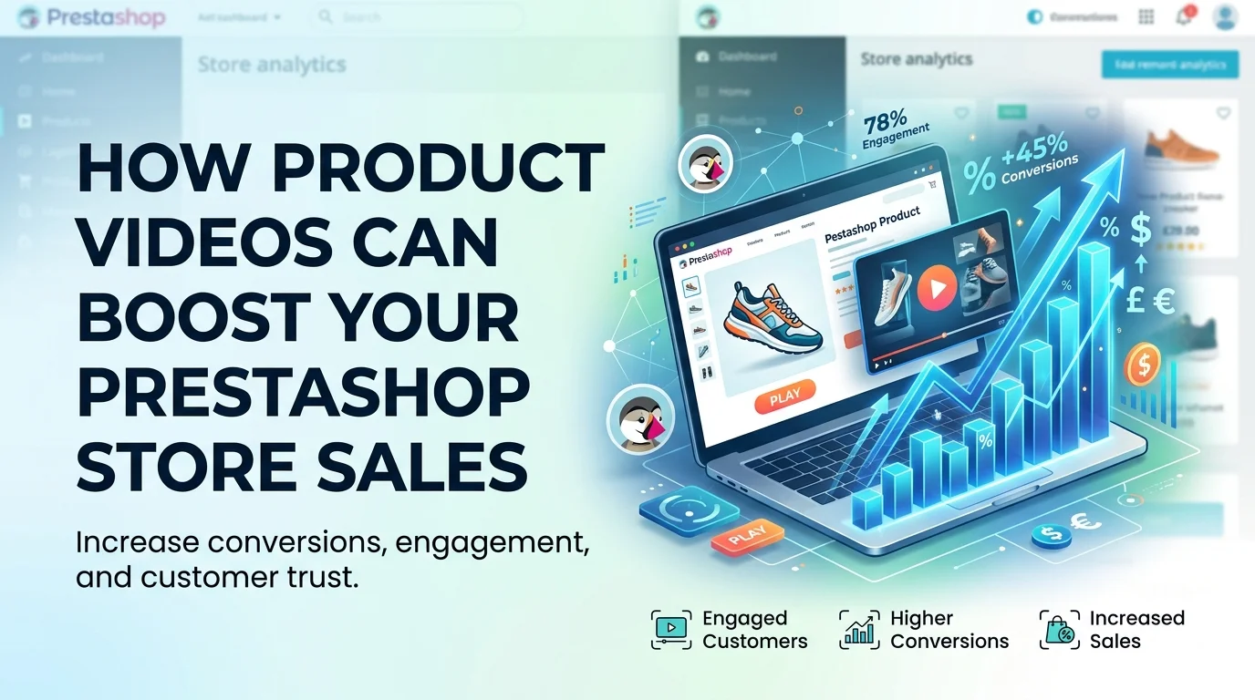 The Power of Product Videos: Boosting Engagement and Sales on PrestaShop